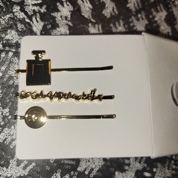 ❤️‍🔥SALE!Designer Hair Pins gold tone - Picture 2 of 7